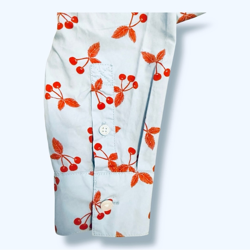 Boden Life is a Bowl Full of Cherries Button-Up Shirt - Picture 6 of 8